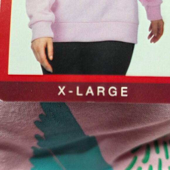 Dec. 25th Pink Christmas Tree Ladies Sweatshirt - XL - NEW - Picture 4 of 5